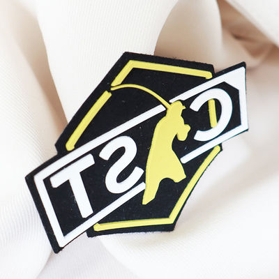 OEKOTEX Logo en relief Patches lavables Patches personnalisés négociables