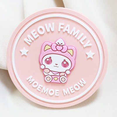 3D patch de couture Badge de repassage en silicone Badge de vêtements en silicone professionnel Badge pour vêtements