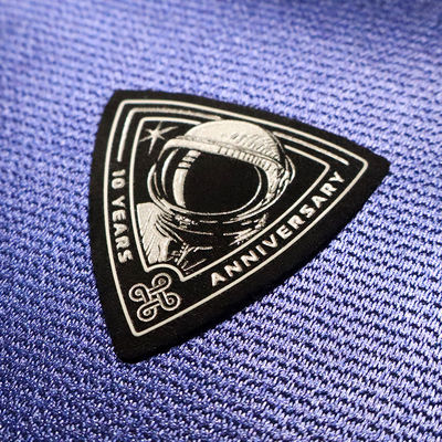 Étiquette personnalisée de silicone 3D Logo brillant Étiquette de transfert de chaleur Logo en caoutchouc pour étiquettes de vêtements