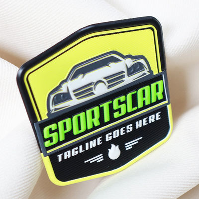 Étiquettes TPU sur mesure pour le transfert de chaleur en usine Embossé 3D TPU Logo Patches Patch de marque pour vêtements