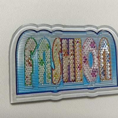 Coudre sur mesure Phantonm effet de couleur Holographique Fancy TPU patchs doux