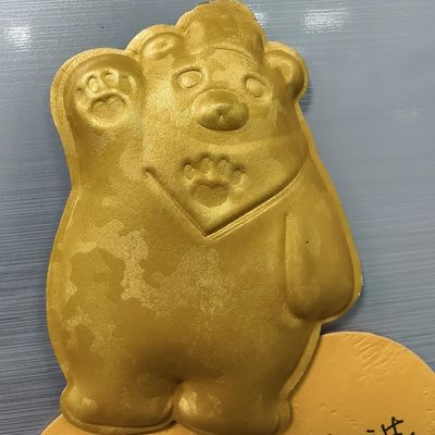 Cadeaux promotionnels souvenirs Personnalisés Ours Aimants de réfrigérateur Badge Magnétiques en forme de TPU Oekotex colorés