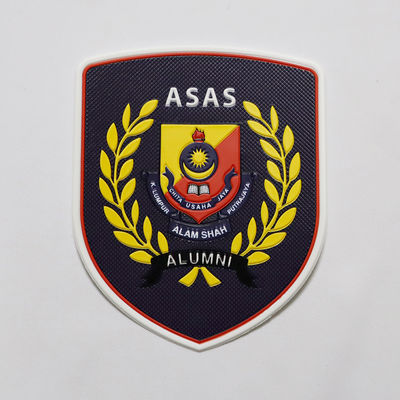 Écharpes chapeaux badges TPU haute fréquence 3D pour vestes, écussons pour vêtements