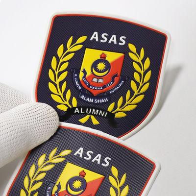 Écharpes chapeaux badges TPU haute fréquence 3D pour vestes, écussons pour vêtements