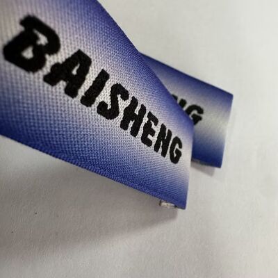 Étiquettes tissées sur mesure durables pour les vêtements et les vêtements, étiquettes de marque personnalisées avec logo