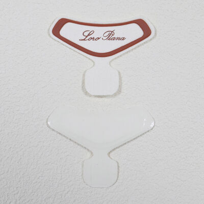 Étiquette à haute fréquence en TPU écologique, étiquette de logo de vêtement lavable