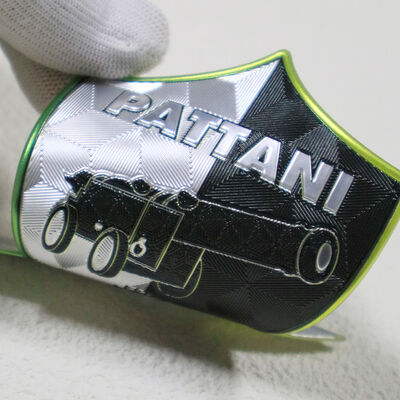 Patch de tension TPU personnalisé - Badge du club de football Pattani FC pour vêtements de sport