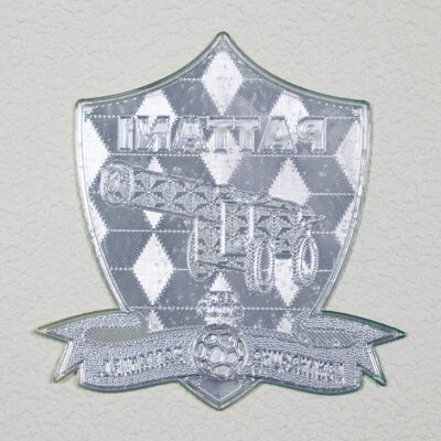 Patch de tension TPU personnalisé - Badge du club de football Pattani FC pour vêtements de sport