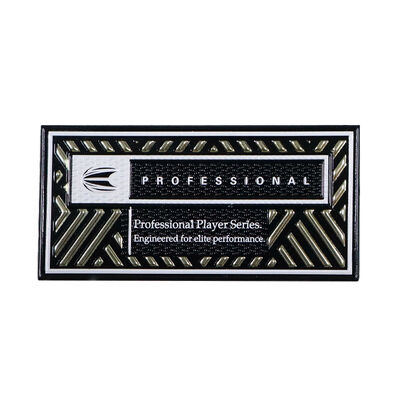 Patch TPU personnalisé haute fréquence - Badge série joueur professionnel or métallique et noir pour vêtements de sport