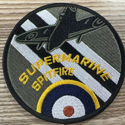 Patchs brodés 3D en gros, badges à coudre, autocollants thermocollants pour vêtements