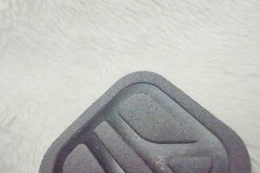 Label favorable à l'environnement mou gris de Microfiber, logo à haute fréquence de Costom pour l'habillement