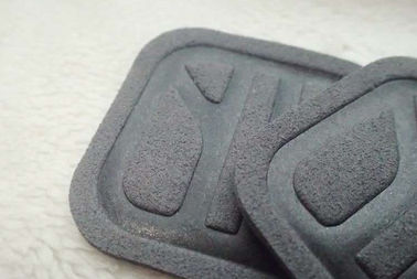 Label favorable à l'environnement mou gris de Microfiber, logo à haute fréquence de Costom pour l'habillement