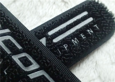 Velcro réfléchissant à haute fréquence de logo de 3M Siliver TPU de crochet et d'attache de boucle pour des vêtements