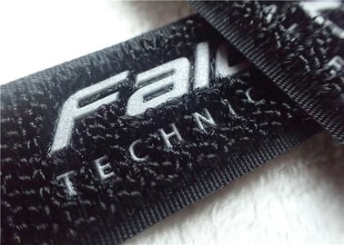 Velcro réfléchissant à haute fréquence de logo de 3M Siliver TPU de crochet et d'attache de boucle pour des vêtements