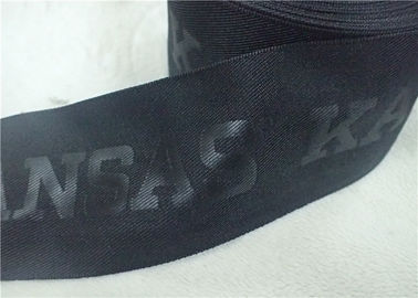 Haute fréquence non élastique colorée de corde/bande de nylon avec le logo adapté aux besoins du client