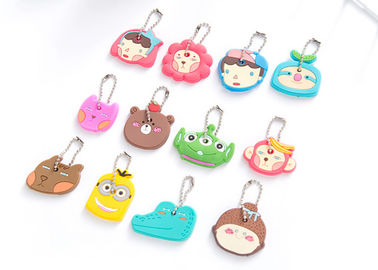 Cadeaux promotionnels/multi personnalisés par GV - coloré PVC Keychain gravé ou de Debossed en refief de silicium