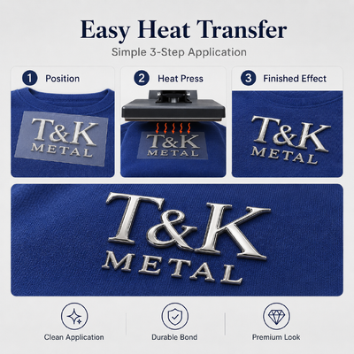 Badges TPU 3D Haute Fréquence Transfert Thermique Logos Personnalisés Souples Durables et Disponibles en Plusieurs Couleurs pour Vêtements