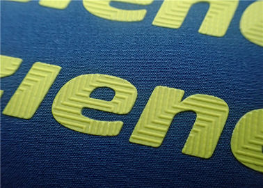 Labels jaune-clair extérieurs spéciaux de transfert de chaleur de marque pour le vêtement