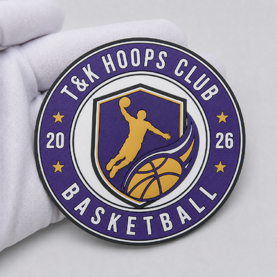 Patchs logo 3D TPU personnalisés pour vêtements de sport - Écologiques, lavables et badges haute fréquence entièrement personnalisables