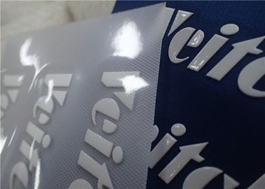labels de transfert de chaleur de silicium de sensation de main d'épaisseur de 0.6mm les bons Shinny la surface blanche