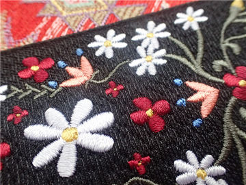 Modèle en soie de broderie coloré par corrections faites sur commande auto-adhésives d'habillement