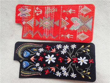Modèle en soie de broderie coloré par corrections faites sur commande auto-adhésives d'habillement