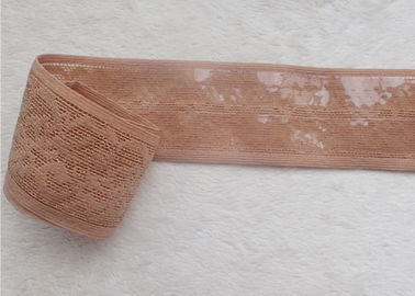 Non le soutien-gorge de couture de dentelle de bande élastique de jacquard de glissement attache le règlage pour le pantalon de ventre