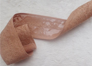 Non le soutien-gorge de couture de dentelle de bande élastique de jacquard de glissement attache le règlage pour le pantalon de ventre