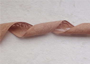 Non le soutien-gorge de couture de dentelle de bande élastique de jacquard de glissement attache le règlage pour le pantalon de ventre