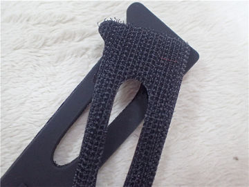 Corrections noires faites sur commande de crochet et de boucle de Velcro pour le vêtement qui respecte l'environnement