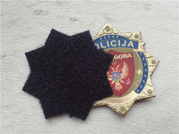 L'habillement fait sur commande imperméable raccorde le crochet et la boucle à haute fréquence de logo de l'or TPU