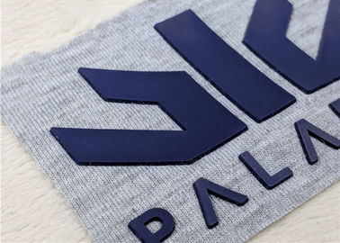 Label de silicone de transfert de chaleur, correction en caoutchouc de relief de PVC de logo pour des vêtements