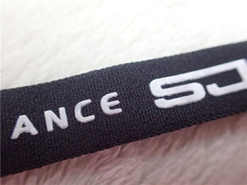 Bande élastique de tissu de polyester professionnel avec le logo de silicone d'impression