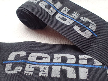 Corde non élastique d'accessoires de bagage, courroie en nylon plate de corde de 37MM avec le logo d'impression