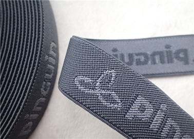 Nuances de couleur de bande élastique grise de jacquard pour la ceinture ou les sous-vêtements