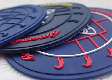 De relief 3 corrections en caoutchouc dimensionnelles de logo pour GV BV de chaussures/valise OEKO