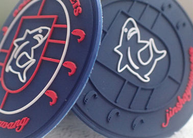 De relief 3 corrections en caoutchouc dimensionnelles de logo pour GV BV de chaussures/valise OEKO