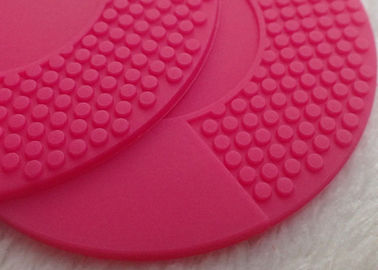 Corrections molles rouges de PVC de Rose pour la correction de lavage d'instrument/doucement de silicone de visage