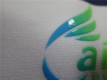 Bande élastique molle de silicone de logo coloré brillant d'impression non-toxique