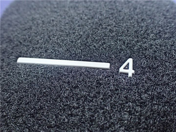 Correction grise faite sur commande de crochet de Velcro noir qui respecte l'environnement et d'habillement de logo de la boucle TPU