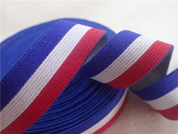sangle élastique de jacquard coloré de 2CM pour le matériel 100% de polyester de vêtement