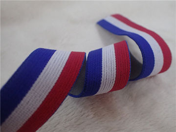 sangle élastique de jacquard coloré de 2CM pour le matériel 100% de polyester de vêtement