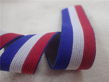 sangle élastique de jacquard coloré de 2CM pour le matériel 100% de polyester de vêtement