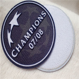 L'habillement fait sur commande de forme de cercle raccorde le transfert de chaleur doux Tatami s'assemblant avec le logo de champion