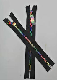 L'extrémité ouverte 5# plaquant les dents en laiton colorées en métal Zipper pour des chaussures/veste/jeans