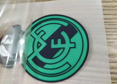 Le fer fait sur commande sur Logo Sticker High Frequency de relief par 3D TPU raccorde pour des vêtements de sport