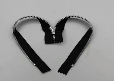 Forme ronde en métal de tirette en aluminium de dents pour le sac à main et le Garmant