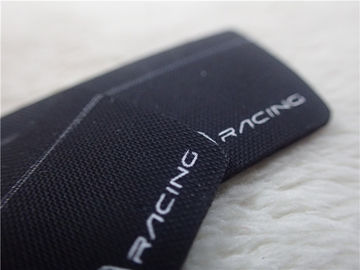 L'habillement fait sur commande de GV raccorde le logo argenté réfléchi imprimé sur le matériel de Hypalon pour des vêtements de sport