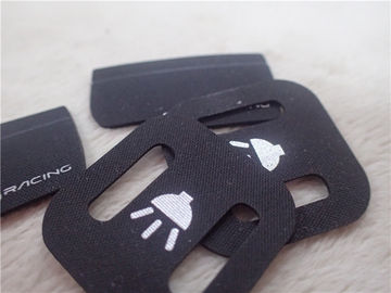 L'habillement fait sur commande de GV raccorde le logo argenté réfléchi imprimé sur le matériel de Hypalon pour des vêtements de sport