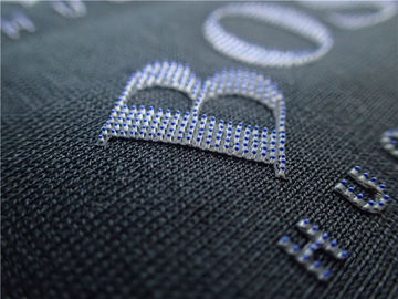 Les labels durables de vêtement de transfert de chaleur balayent le logo coloré des points 3D